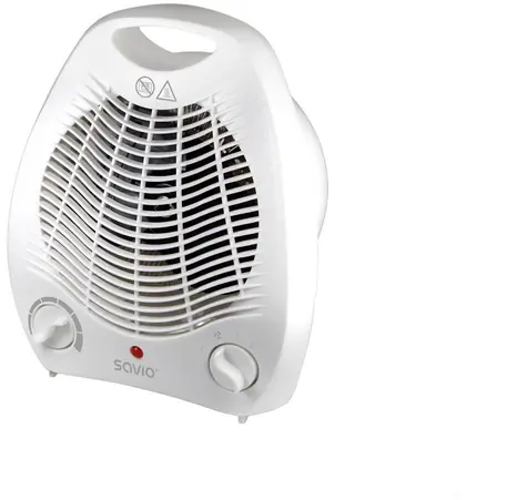 Savio AD-02/W bílá / Teplovzdušný ventilátor / 2000 W