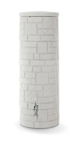 PROSPERPLAST ARCADO světle šedý granit 360l / Sud na dešťovou vodu / Plast