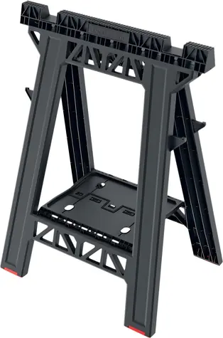 Kistenberg TECH STAND KTS8060 černá / Pracovní koza / výška 77 cm / plast