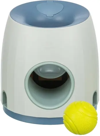 TRIXIE Aportovací hra pro psy Dog Activity Swapper modrá / Úroveň obtížnosti 3 / o 17 × 18 cm / pamlsky do o 15 mm