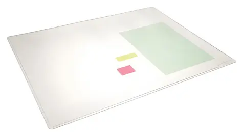 Durable Podložka na stůl transparentní / Podložka na stůl / antireflexní / 50 x 65 cm