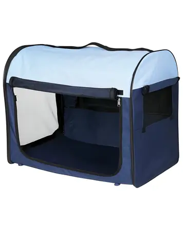 TRIXIE T-Camp Mobile Kennel 4 M / Přenosný box pro psy / 55 x 65 x 80 cm