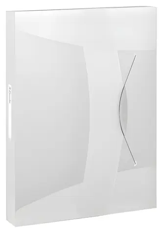 Esselte VIVIDA bílá / Box na dokumenty / A4 / Šíře hřbetu 40 mm