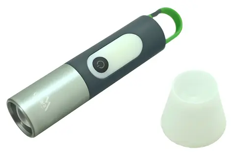 Cattara FLASH / Kapesní svítilna / LED / 750 lm / ZOOM / Nabíjecí Li-ion akumulátor