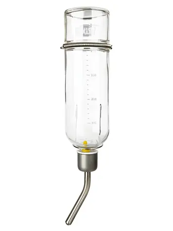 TRIXIE Napáječka skleněná pro činčily / Napáječka / 500 ml / úchyt na klec