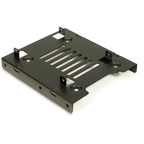 Inter-Tech Instalační rámeček 3,5" pro 2x 2,5" HDD černá / Rámeček pro pevné disky / Ocel