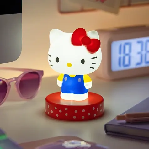 Paladone Icon Light Hello Kitty / Stolní lampa / LED / 2x AAA / 11 cm