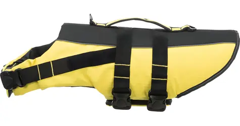 Trixie Life Vest žluto-černá / Plovací vesta pro psy / XL / 60-96 cm / do 45 kg