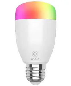 WOOX R5085 Diamond / Chytrá žárovka / E27 / RGB+CCT / Wi-Fi / 6W 500lm