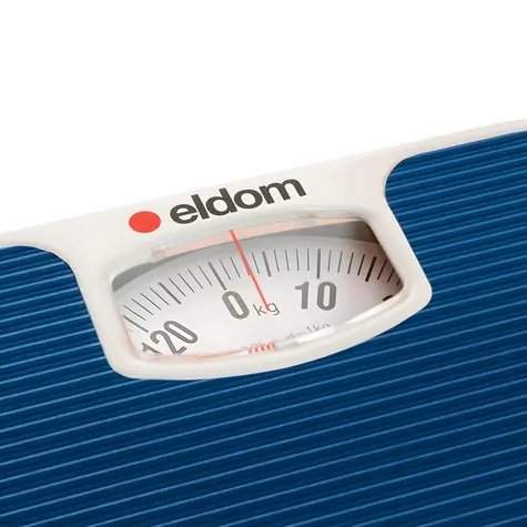 Eldom BR2016N modrá / Osobní váha / Mechanická / Do 136 kg
