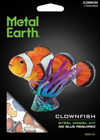 METAL EARTH 3D puzzle Klaun očkatý / Ocelový model / 8,1 x 4,1 x 6,1 cm