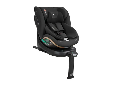 KIKKABOO Autosedačka i-Twist i-SIZE černá / 40-150 cm / ISOFIX 360° / i-Size R129/03