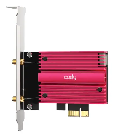 Cudy WE9300S / PCIe Wi-Fi adaptér / Wi-Fi 7 / Tri-band / Bluetooth 5.4 / 5765 Mbit/s