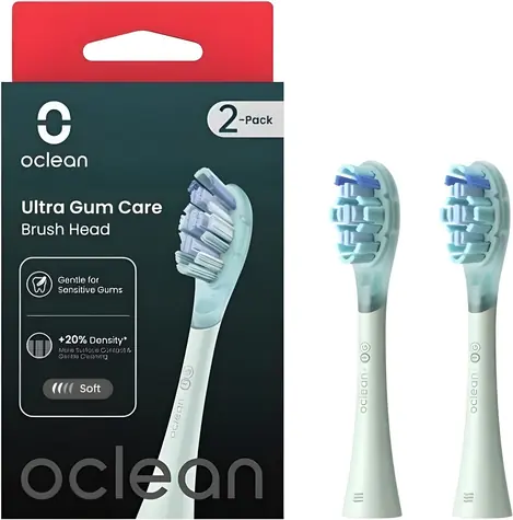 Oclean Ultra Gum Care UG01 zelená (2 ks) / Náhradní hlavice pro kartáčky Oclean