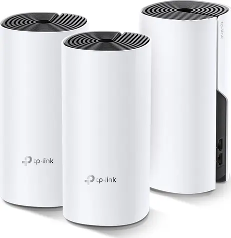 TP-Link Deco M4 (3-pack) / WiFi Mesh systém AC1200 / Dual-Band / 802.11ac / 2x GLAN