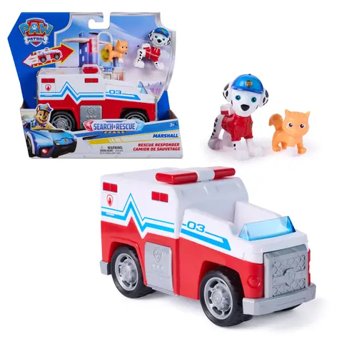 SPIN MASTER Tlapková Patrola - Search & Rescue vozidlo Marshall / od 3 let