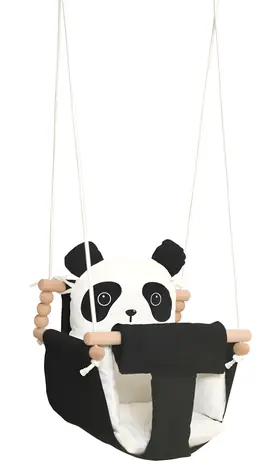 2Kids Toys Houpačka Panda černo-bílá / Houpačka / Nosnost 60 kg / od 1 roku