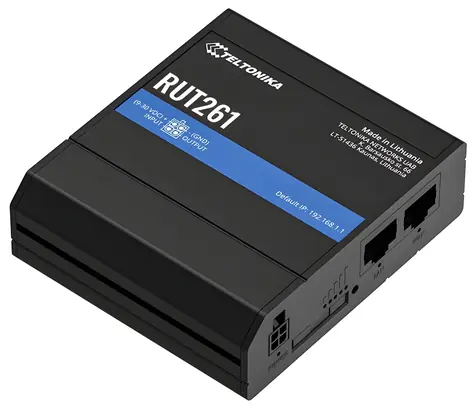 Teltonika RUT261 / Průmyslový router / LTE / Wi-Fi 4 / 1x LAN / 1x WAN / SIM