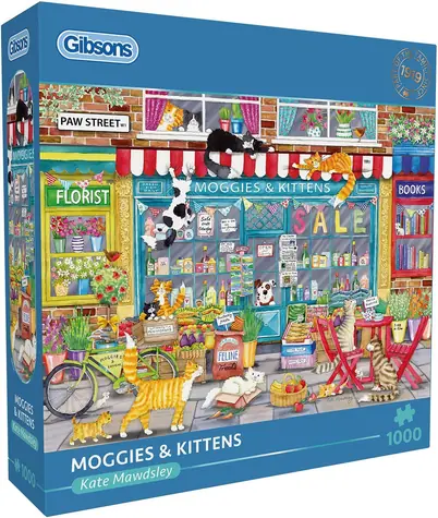 GIBSONS Puzzle Kočky a koťata / 1000 dílků