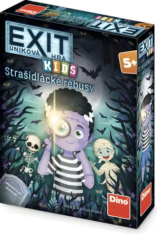 DINO EXIT úniková hra: Strašidlácké rébusy / od 5 let