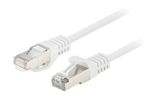 Lanberg Patch kabel RJ45 3m bílá 10-pack / Patch kabel / Cat5e UTP / Fluke Passed