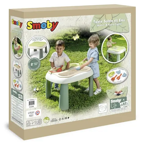 SMOBY Stoleček Life na písek a vodu / odolný UV plast / 69 × 46 × 69 cm