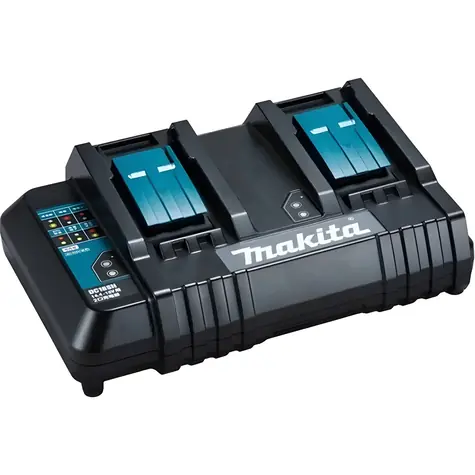 Makita DC18SH / Nabíječka pro dva akumulátory / 14,4-18V / Li-ion