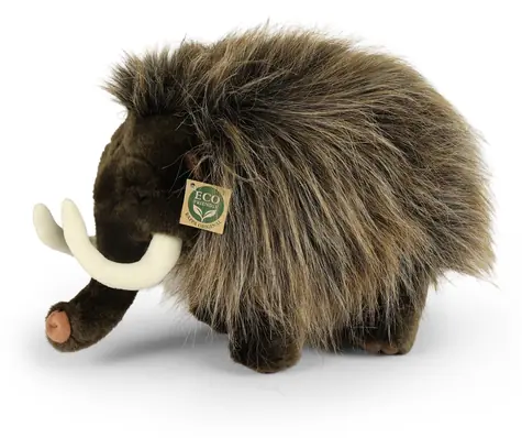 RAPPA Plyšový mamut 34 cm / ECO-FRIENDLY / od 0 měsíců