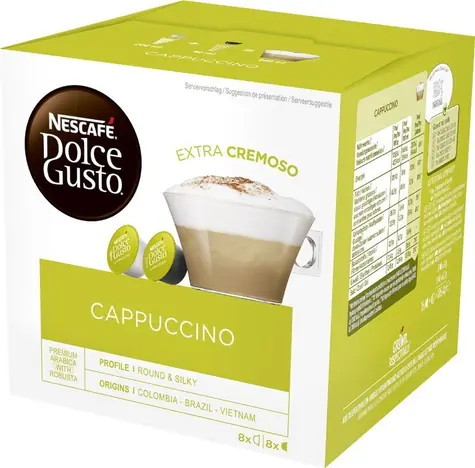 NESCAFÉ Dolce Gusto Cappuccino 16 ks / Kapslová káva