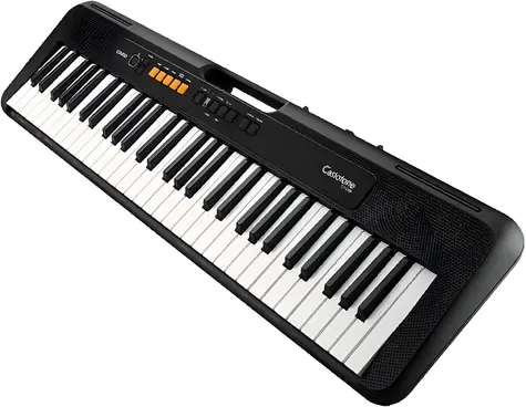 Casio CT-S100 černá, bílá / Klávesy / 61 kláves / USB / 6x AA
