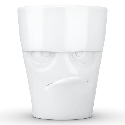 FIFTYEIGHT Hrnek Grummelig bílá / Hrnek / 350 ml / porcelán