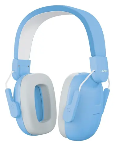 LAMAX KidMuffs1 modrá / Dětská sluchátka / přes hlavu