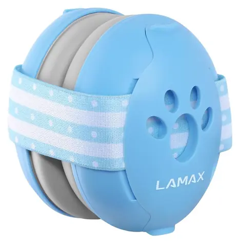 LAMAX BabyMuffs1 modrá / Chrániče sluchu pro děti