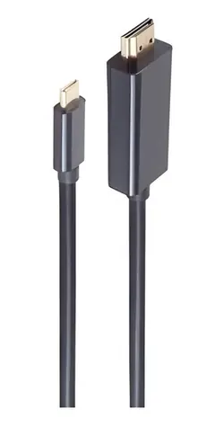 Shiverpeaks kabel HDMI - USB-C černá / Kabel / 60 Hz / pozlacené konektory / 1,8 m
