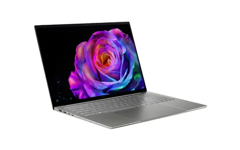 Acer Swift 16 AI šedá / Notebook / 16" OLED T 120Hz / Intel Core Ultra X7-358H / 16GB / 512GB SSD