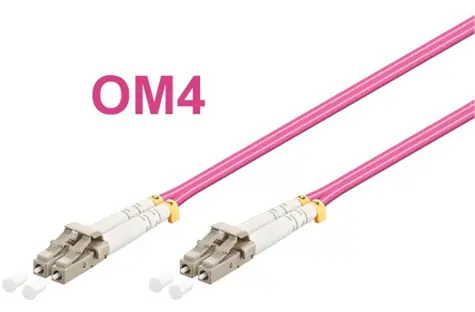 OEM LC-LC / Optický patch kabel / Duplex / 50/125 MM OM4 / 15 m