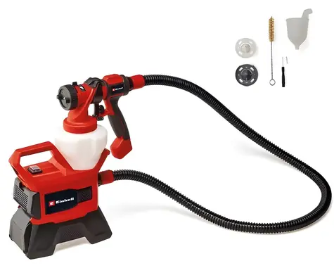 Einhell TE-SY 18/90 Li-Solo / Aku stříkací pistole / 18V / 1200 ml / 1000 ml/min / Bez aku
