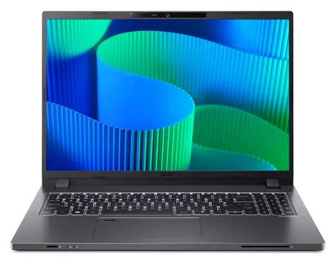 Acer TravelMate P2 16 šedá / Notebook / 16" WUXGA / Intel Core 3 100U / 16GB / 256GB SSD / W11P