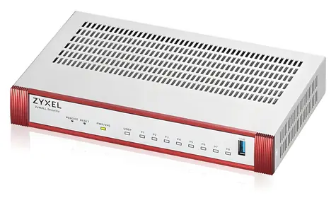 ZyXEL USG Flex 100H / Firewall / 8x Gigabit LAN / 1x USB / 1 rok Security Bundle