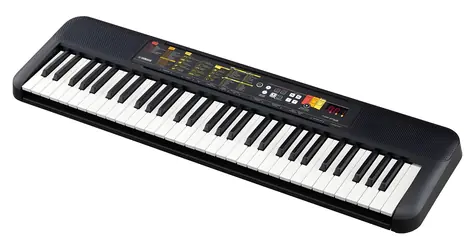 Yamaha PSR-F52 černá / Klávesy / 61 kláves / LED displej / 6x AA