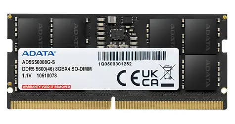 Adata SO-DIMM DDR5 8GB / Paměť RAM / 5600 MHz / CL46
