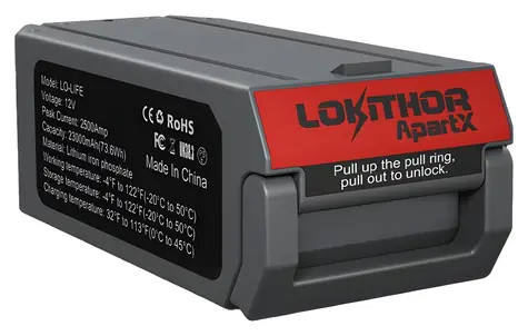 Lokithor LO-LIFE / Baterie pro ApartX / 2500 A / 12 V