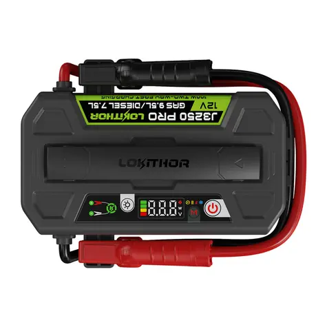 Lokithor J3250 Pro / Startovací zdroj / 74,24 Wh / 3250 A / 12V / LiFePO4 / powerbanka