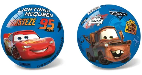 STAR Míč Disney Cars modrý / 14 cm / od 3 let