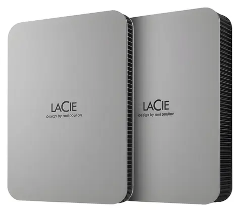 LaCie Mobile Drive Secure šedá / Externí HDD / 2 TB / 2.5" / USB-C 3.2 Gen 1