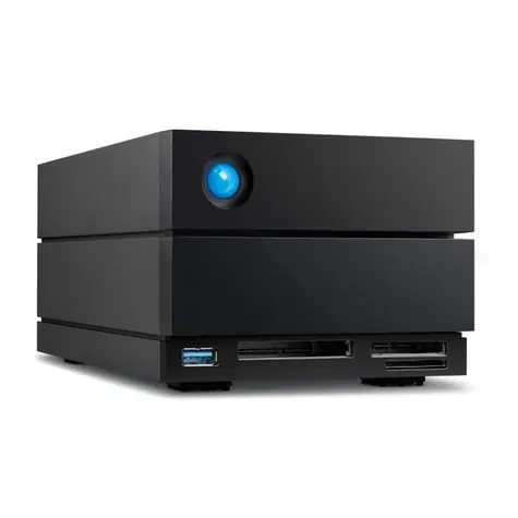 LaCie 2big Dock černá / Dokovací stanice s HDD / 3,5" / Thunderbolt 3 / 20TB / USB-C