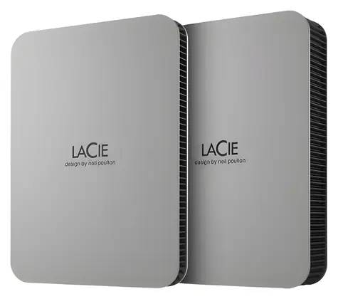 LaCie Mobile Drive Secure šedá / Externí HDD / 4 TB / 2.5" / USB-C 3.2 Gen 1