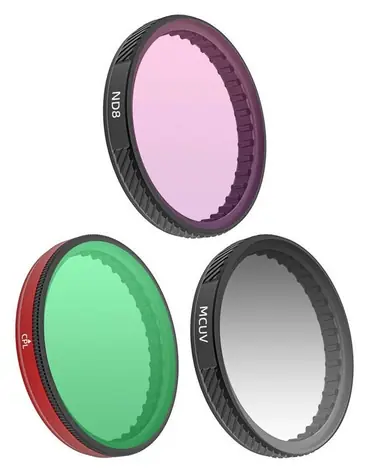 Sunnylife OA5-FI905 / Sada filtrů MCUV, CPL, ND8 / DJI Osmo Action 5/4/3