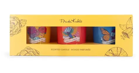 Frida Kahlo La Belle vie Exotic Jasmine / Vonná svíčka / Sada 3 ks / 70 g