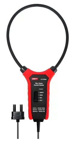 UNI-T UT-CS09D / Flexibilní proudový snímač / Rogowského cívka / AC 3000 A / CAT IV 600 V
